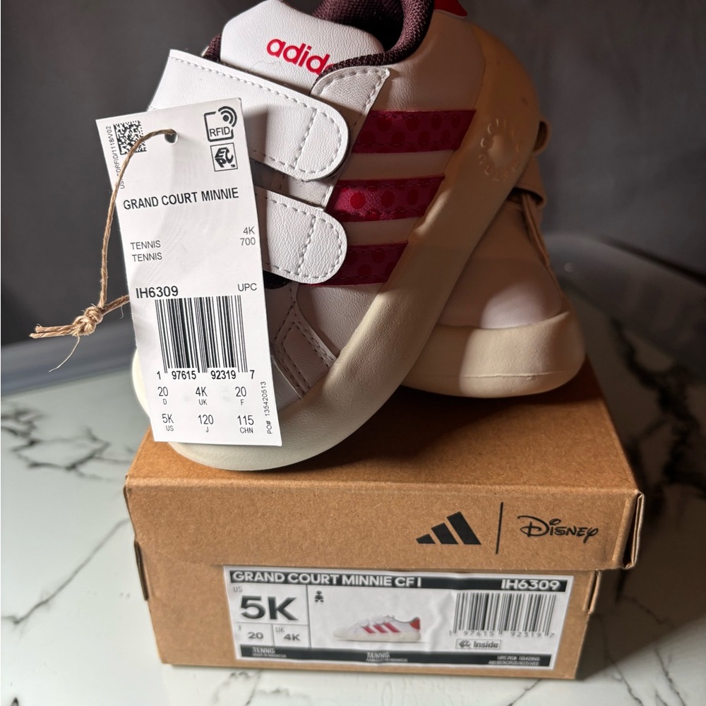 Toddler Adidas Disney Minnie Mouse Grand Court 2.0